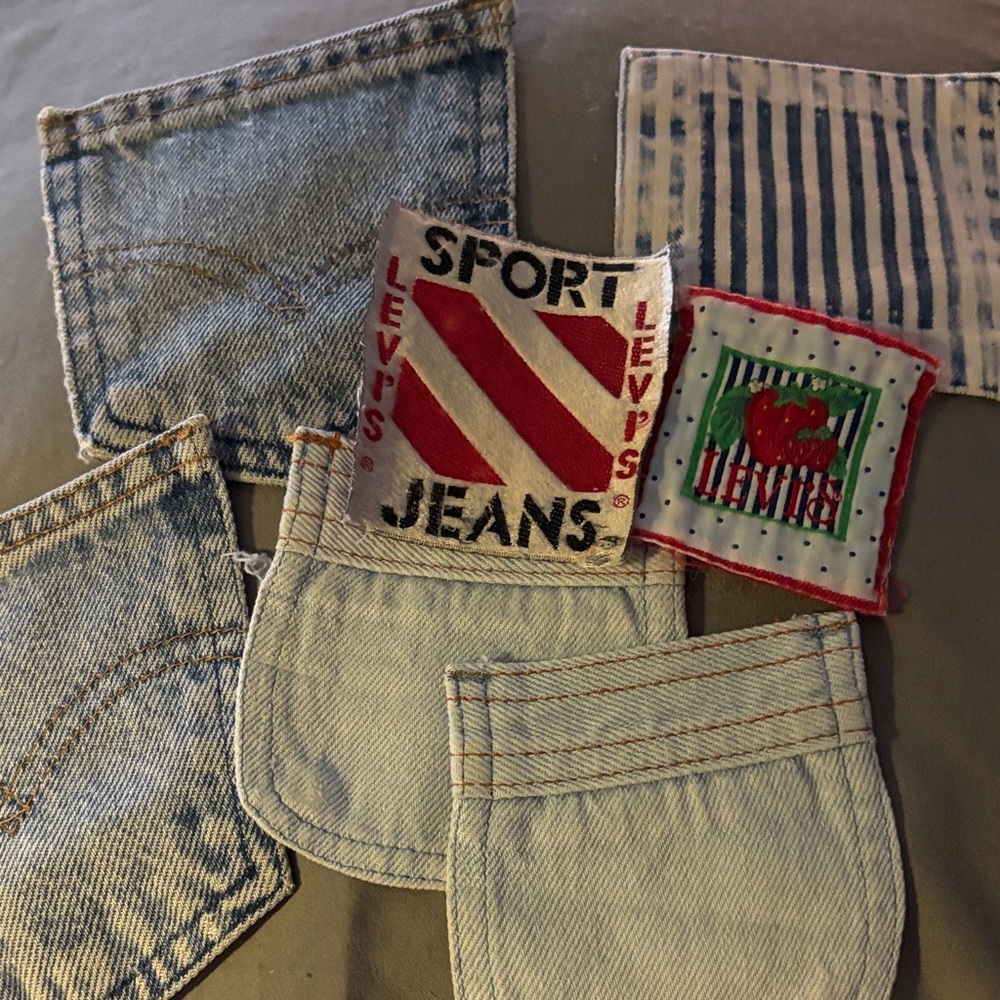 Levi Denim Pocket and Patch Set